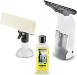 Productfoto van Kärcher Window Vac WV 1 Plus D500 ruitenreiniger - Incl. 500 ml ruitenreinigerconcentraat - Accu 25 min - Sproeiflacon met microvezeldoek