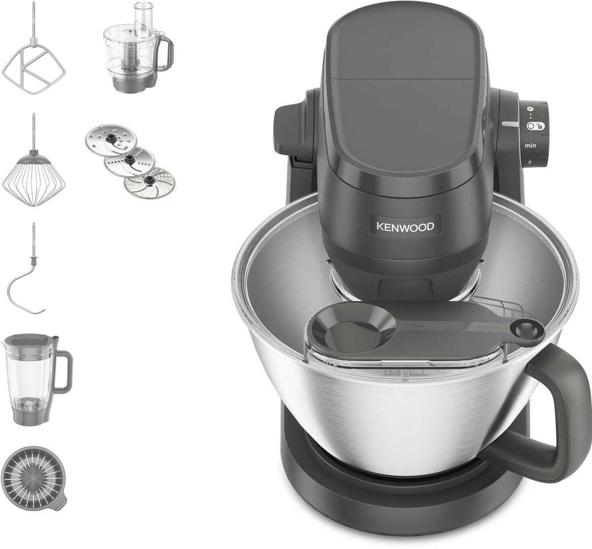 Kenwood Multi Tasker Keukenmachine KHC30.050GY - afbeelding 1