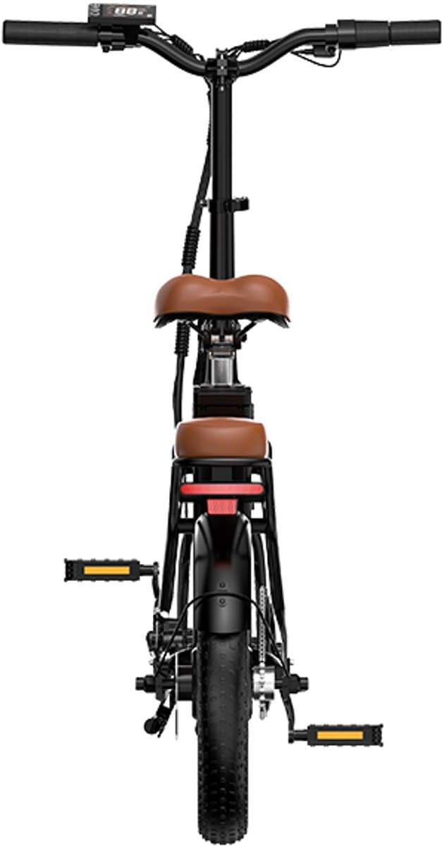 KOOLUX | X10 Elektrische Vouwfiets | E-Bike | 16 x 3.0 Inch Dikke Banden | 36V 13Ah 620Wh Lithium Accu | 250 W Motor | Maximaal 25/u | Maximaal bereik 55km | LCD Scherm | Zwart thumbnail 3