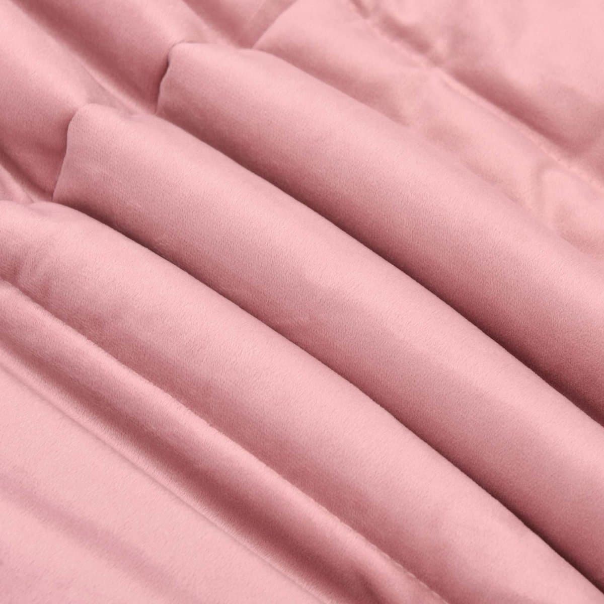vidaXL - Winter - Duvet - Gekwilt - Roze - 155 - x - 220 - cm - Microvezel thumbnail 4