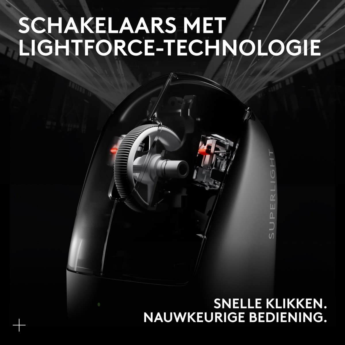 Logitech G Pro X Superlight 2 - Draadloze Gaming Muis - Lightspeed - Zwart thumbnail 6