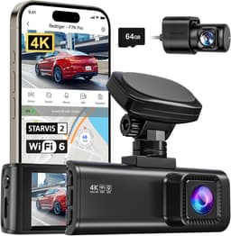 Productfoto van RedTiger F7N Pro Dual Dashcam voor auto - 4K & 1080p - 3,18 inch LCD met App