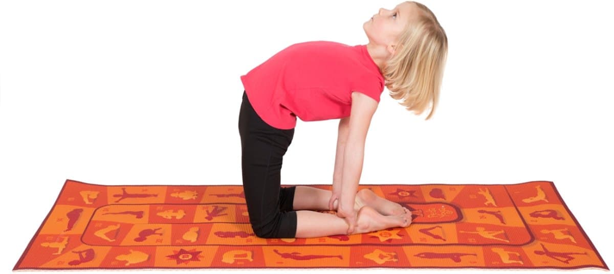 Peda Yoga Kinder Mat met oefeningen - Yogamat kinderen - Kinder Yogamat thumbnail 5