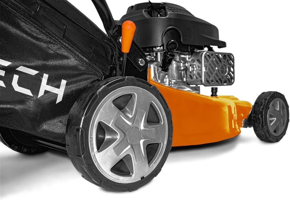 Zelfrijdende Benzine Grasmaaier 400mm Met Krachtige 145cc Motor en Mulchfunctie thumbnail 6