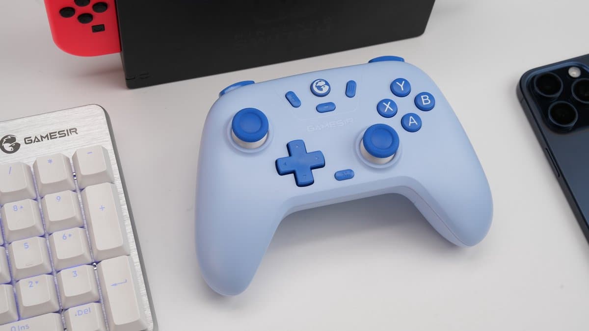 GameSir Nova Lite - Draadloze Controller - Hall Effect - Voor Switch/Switch 2/PC/Android/iOS - Blauw thumbnail 5