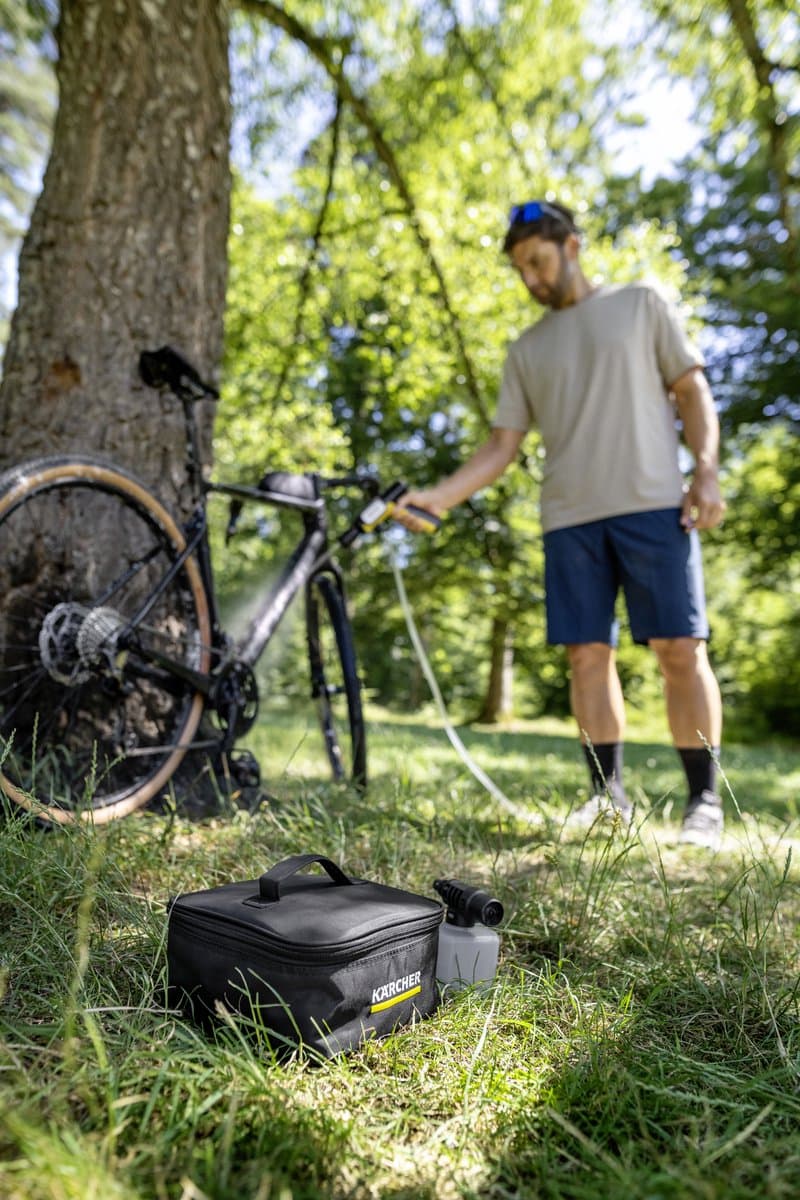 Kärcher OC Handheld Compact Adventure - Mobiele Drukreiniger - 15 Bar - 150 l/u - Voor o.a. Fiets, Mountainbike, Hond en Camping thumbnail 6