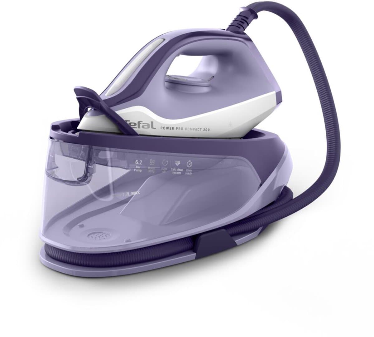 Tefal Power Pro Compact 200 SV6211 - Stoomgenerator met 1,7L reservoir
