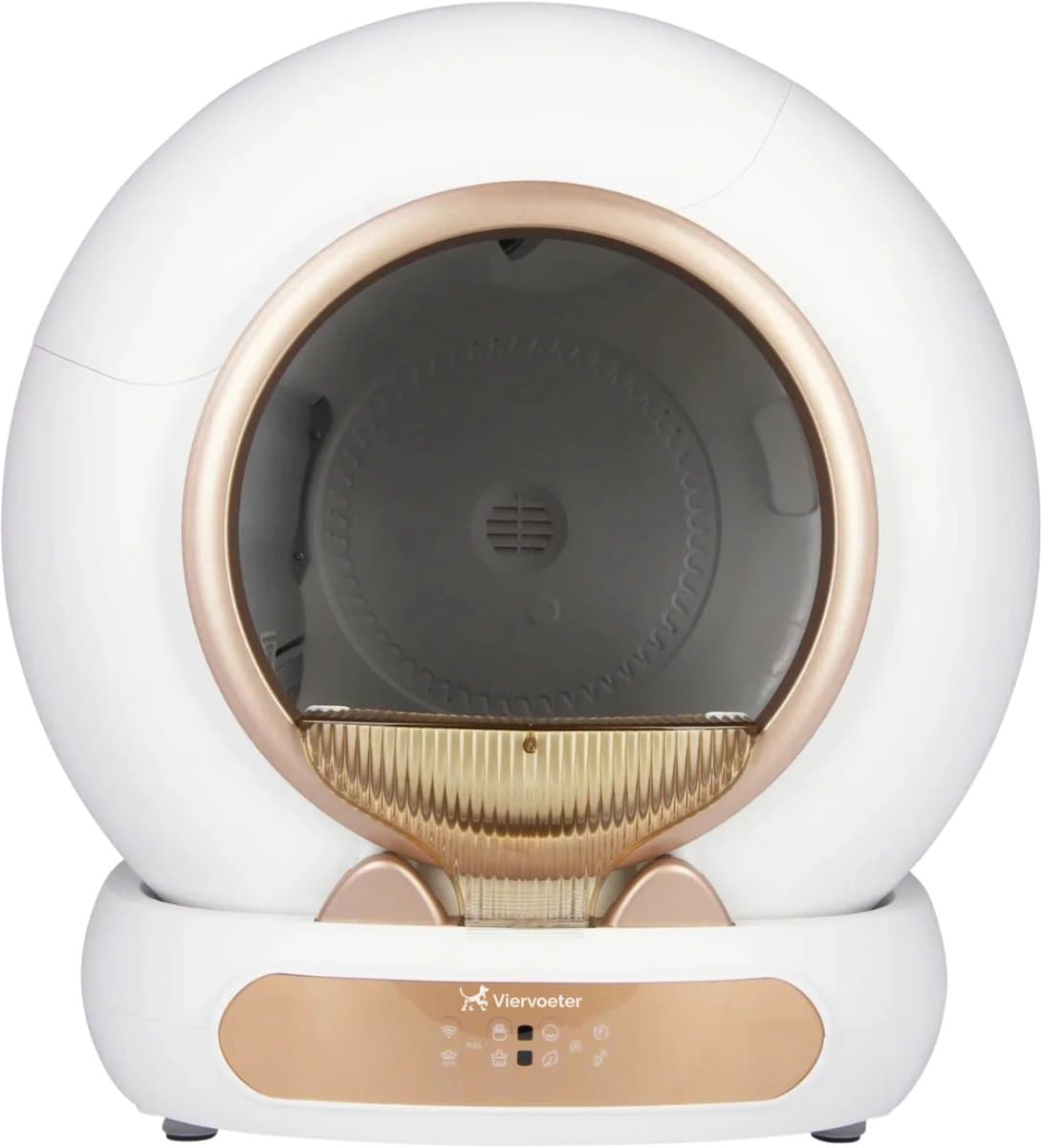Viervoeter Fresh 3 - Automatische Kattenbak – Zelfreinigend – Bedienen via App – 65L - incl matje en 3 rollen opvangzakjes thumbnail 5
