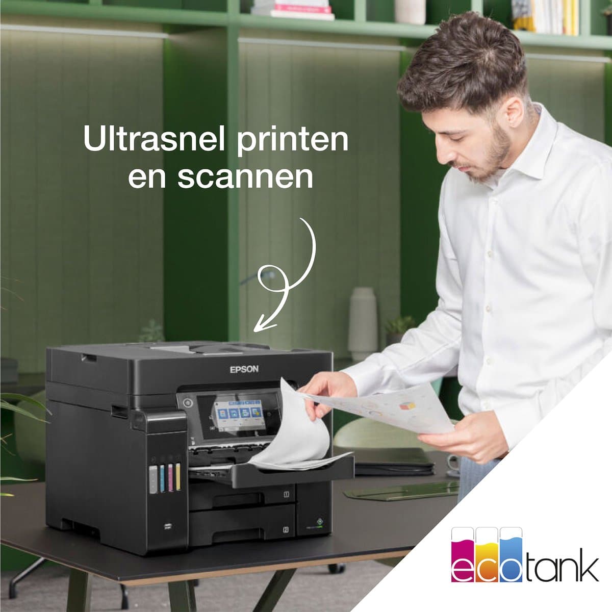 Epson EcoTank ET-5805 - All-in-One Inkttank Printer - Inclusief tot 3 jaar inkt thumbnail 7