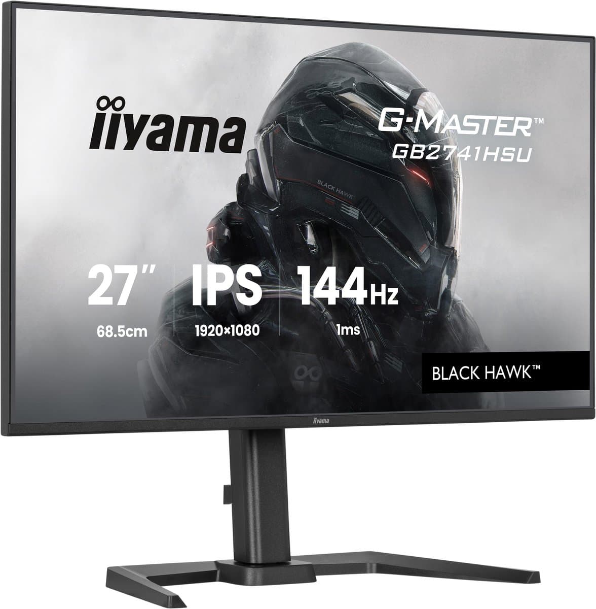 iiyama G-Master GB2741HSU-B1 Black Hawk - 27 inch - Full HD - IPS - 240 Hz - Verstelbaar thumbnail 6