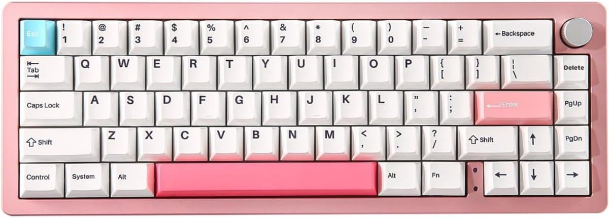 DailySupplies® Mechanical Keyboard - Mechanisch Toetsenbord Gaming - Roze thumbnail 6