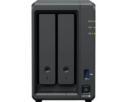 Synology DS725+ 2Bay 24TB NAS met 2x 12TB Synology Plus HDD