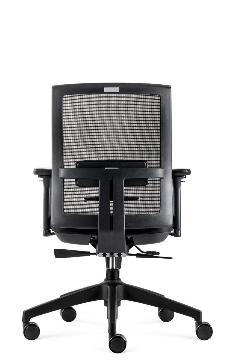 BENS 835-Ergo-4 - Ergonomische Bureaustoel - Bureaustoelen voor volwassenen - Kantoorstoel - Comfortabele rug - en lendenondersteuning voor lang zitten – GREENGUARD Gold, NEN-EN 1335 en ARBO – Thuiswerk en kantoor thumbnail 2