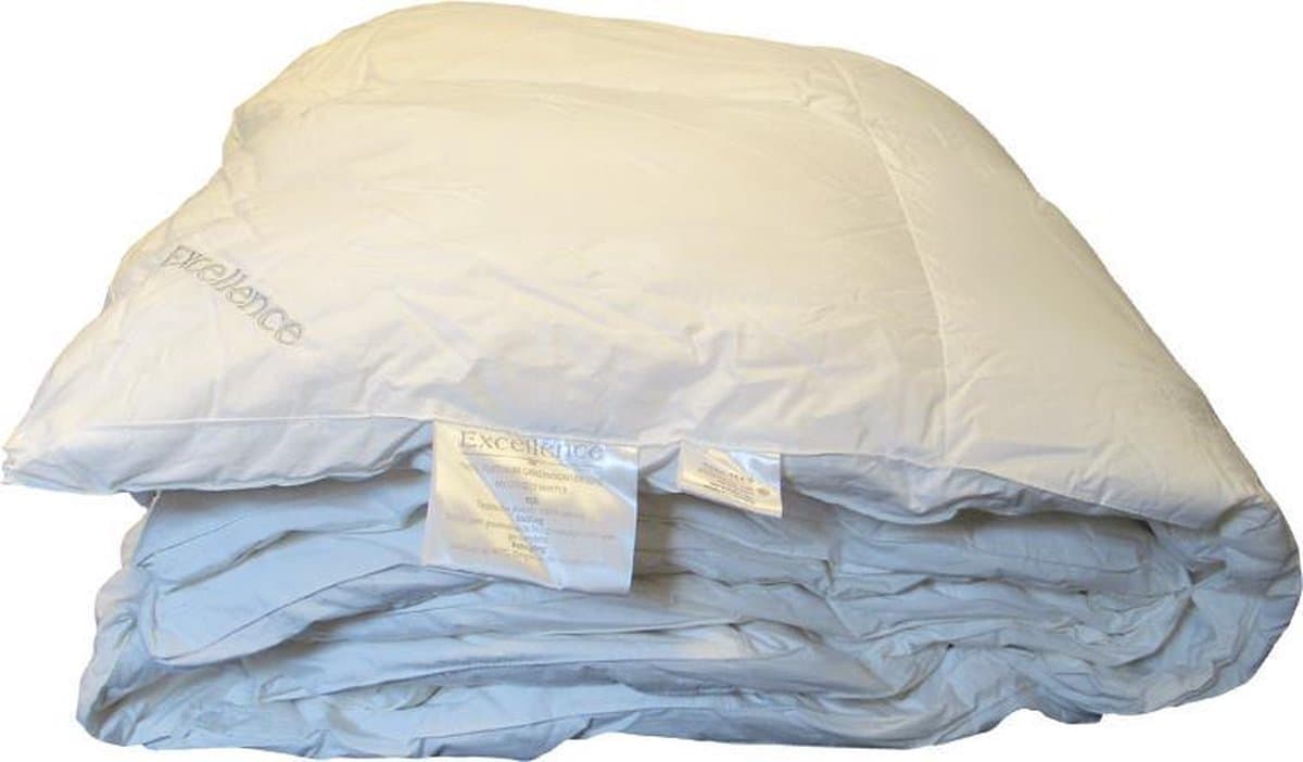 Excellence 100% Ganzendons Platinum Dekbed De Luxe (Winter) - Litsjumeaux XL - 260x220 cm - Wit