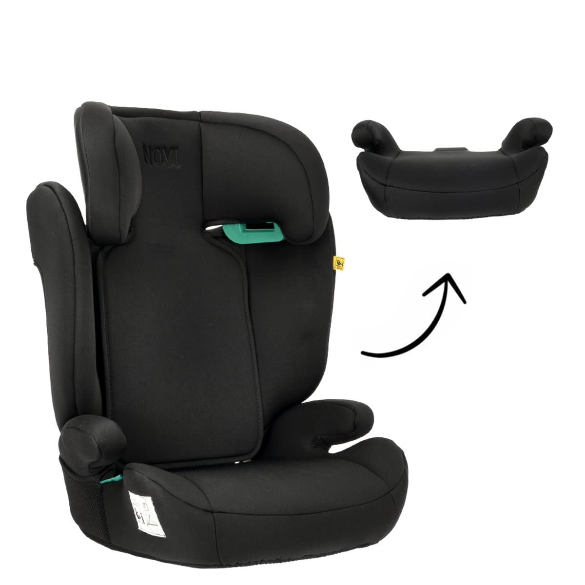 Novi Baby James Go V2 Autostoel i-Size Gordel 100-150 cm thumbnail 8