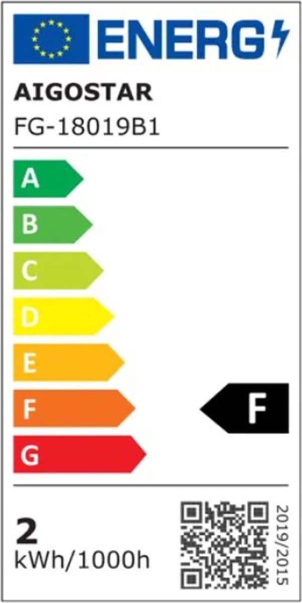Aigostar Bureaulamp LED Dimbaar - 3 kleuren licht - 5 Helderheidsniveaus - Touch Control - Verstelbare Leeslamp - Bedlamp - Nachtlampje- Zwart thumbnail 2