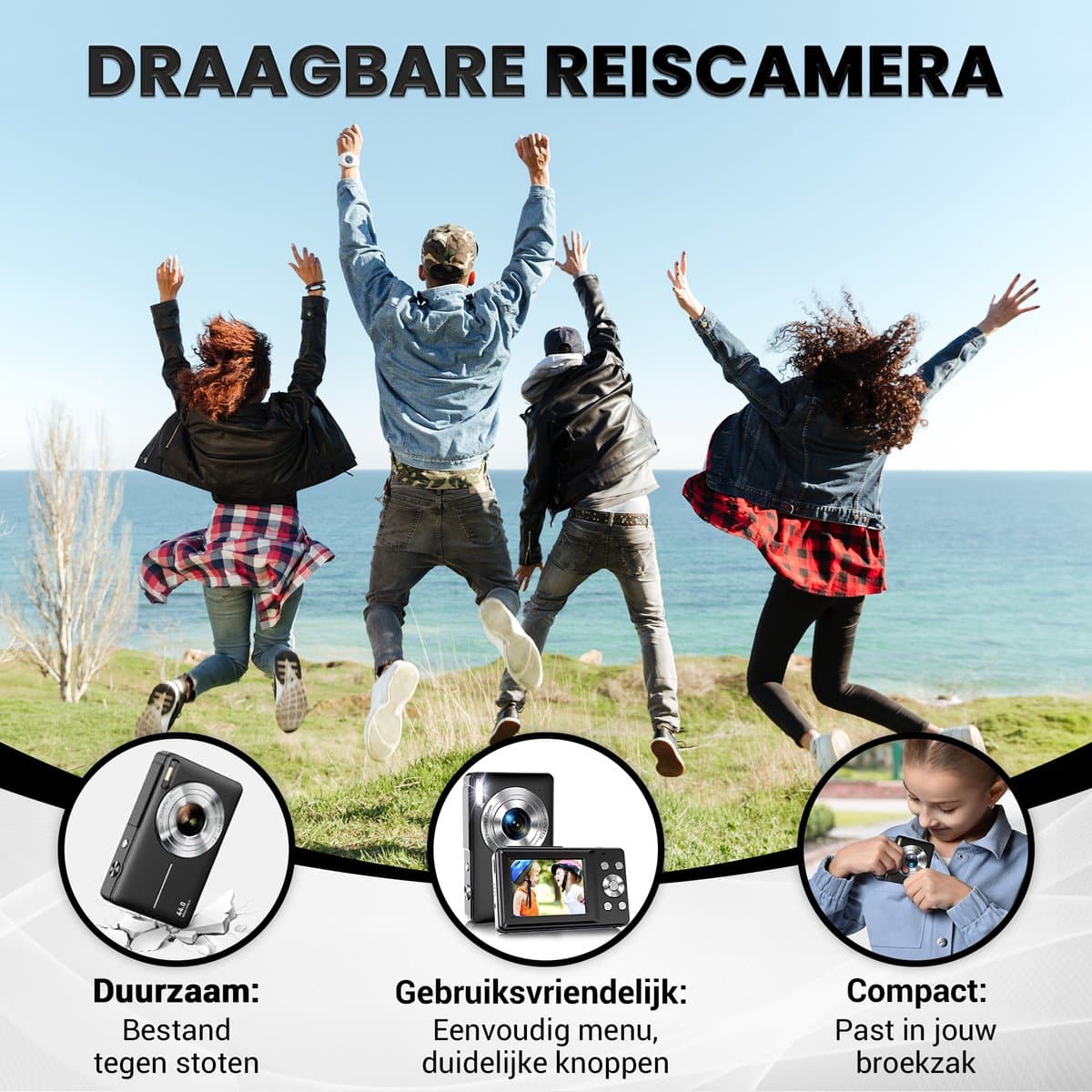 K&L KL-PRO-44-Z compactcamera met 32GB-kaart thumbnail 6