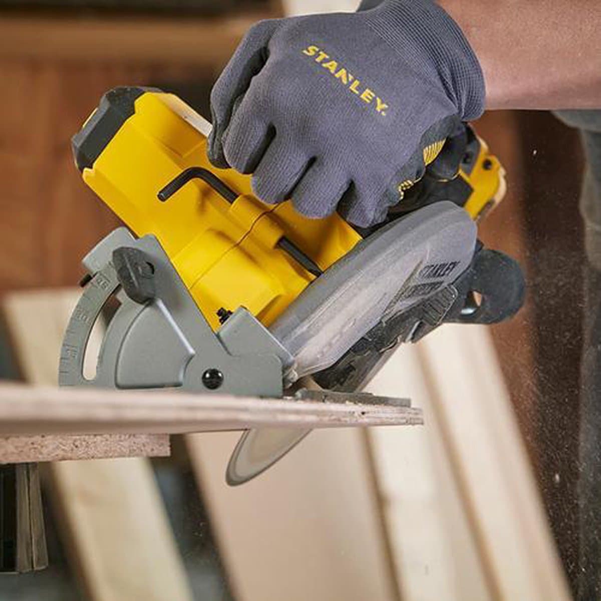 STANLEY FATMAX V20 18V Cirkelzaag 165mm - Accu thumbnail 3