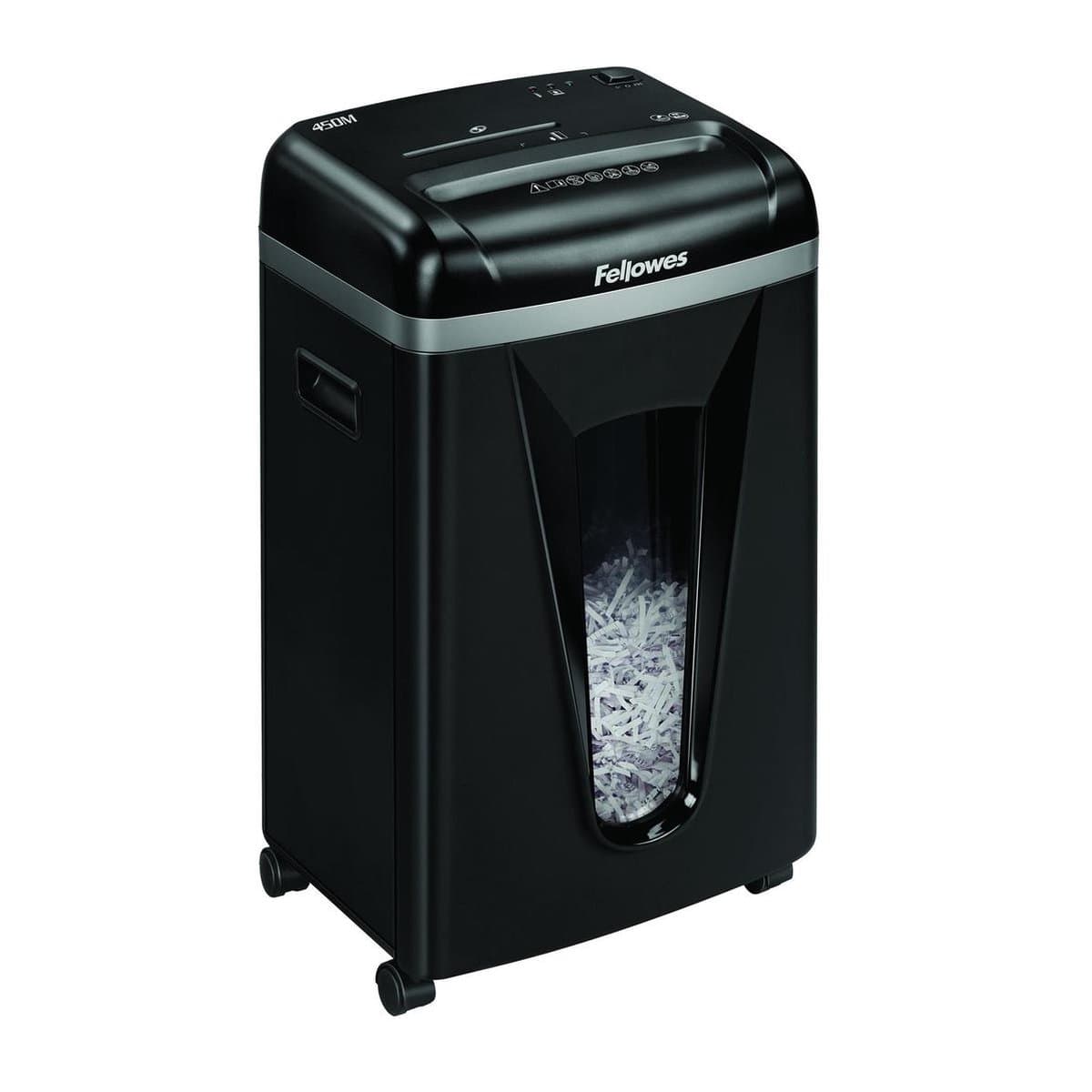 Fellowes 450M P5 Microsnipper - 9 vel micro-cut shredder