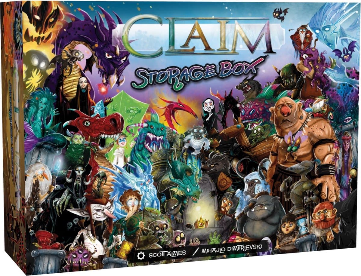 White Goblin Games Claim Storage Box – opbergdoos voor 60+ facties