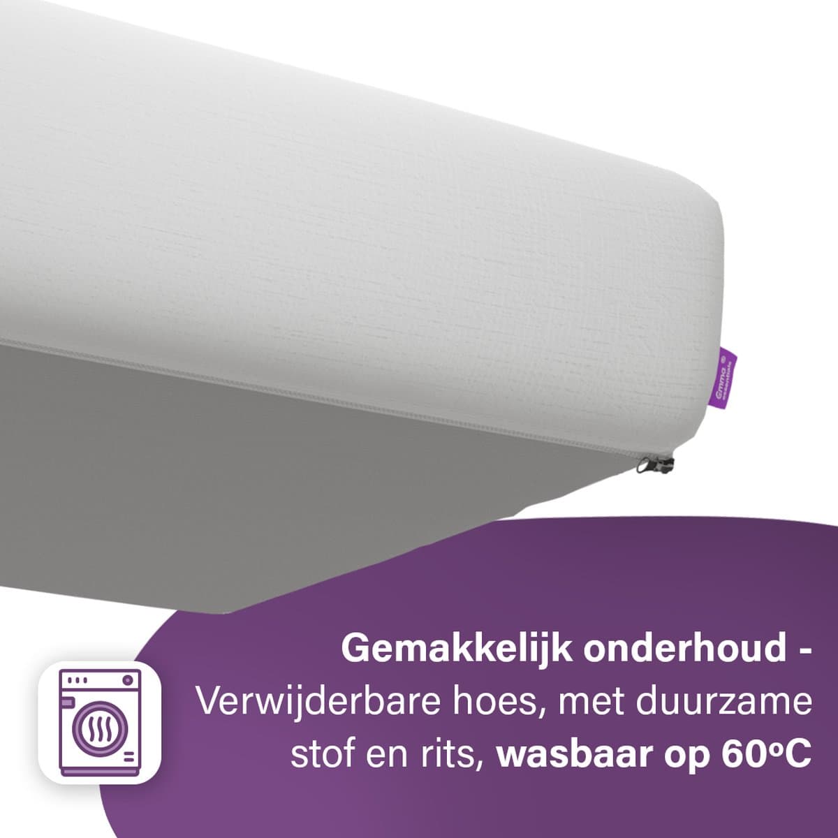 Emma Essentials Matras - 140x200 cm, ergonomische matras - 16cm hoog - Ademend - 30 nachten op proef - Ontworpen & Vervaardigd in Europa thumbnail 3