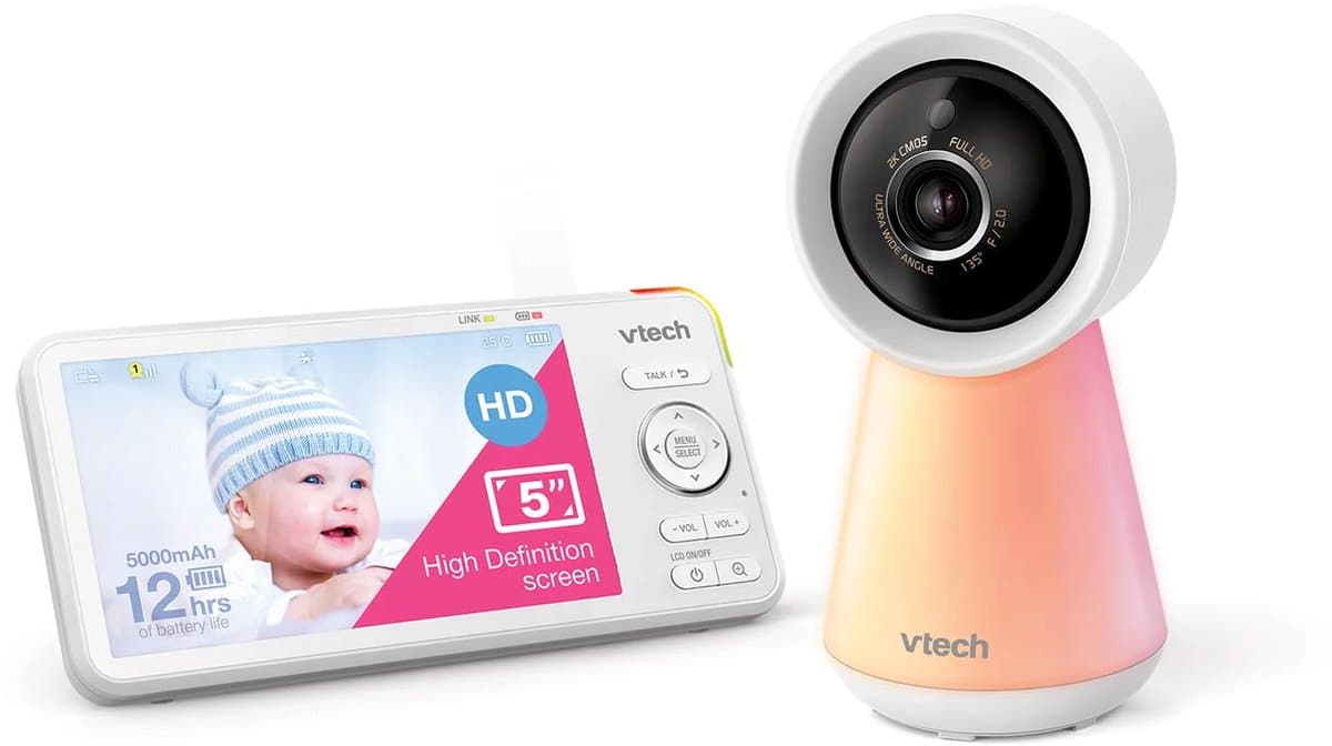 VTech RM5756HD Smart video babyfoon met camera - 5 inch Scherm - Wi-Fi - 1080p Full HD - smartphone app thumbnail 5