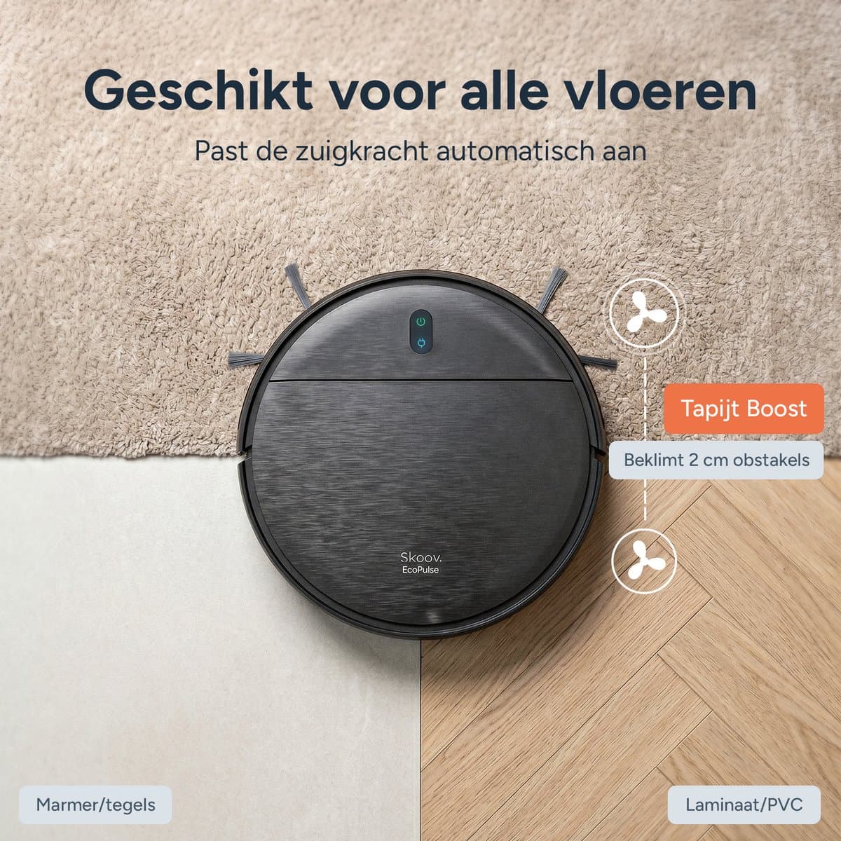 Skoov EcoPulse met dweilfunctie en 3.000 Pa thumbnail 5