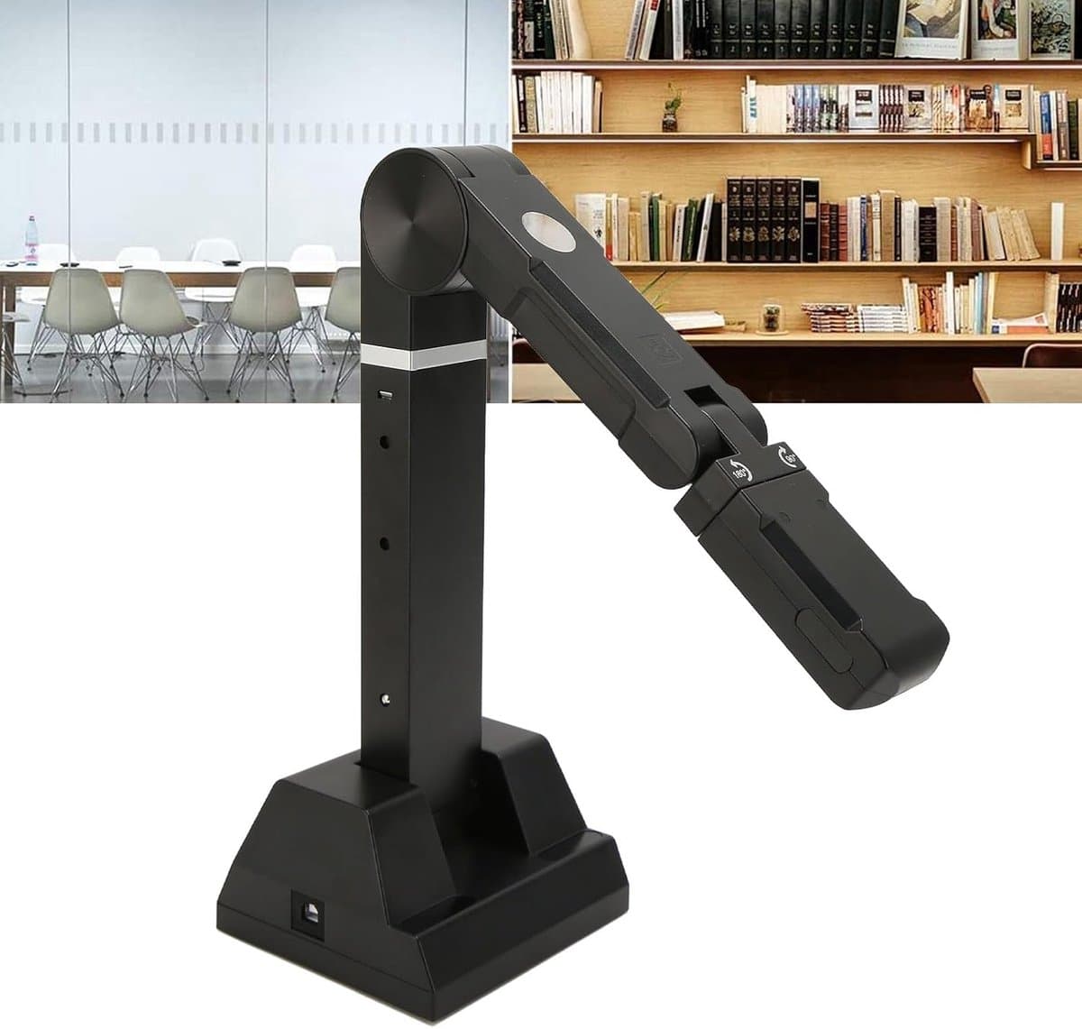 Documentenscanner - Digitale Camera - Documenten Digitaliseren - OCR Tekstherkenning - A3 Formaat - Zwart thumbnail 2