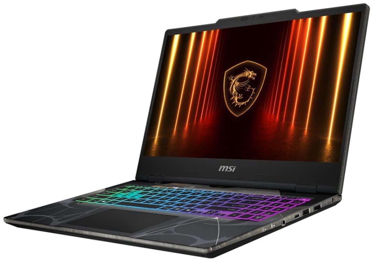 MSI Cyborg 15 B2RW Serie - Gaming Laptop - Intel Core i5 - NVIDIA GeForce RTX 5050 - 16GB RAM thumbnail 5