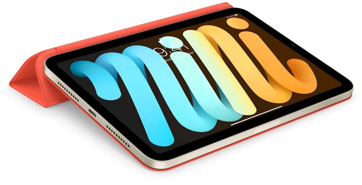 Apple Smart Folio voor de Apple iPad Mini 7 (2024) / iPad Mini 6 (2021) - Electric Orange thumbnail 5