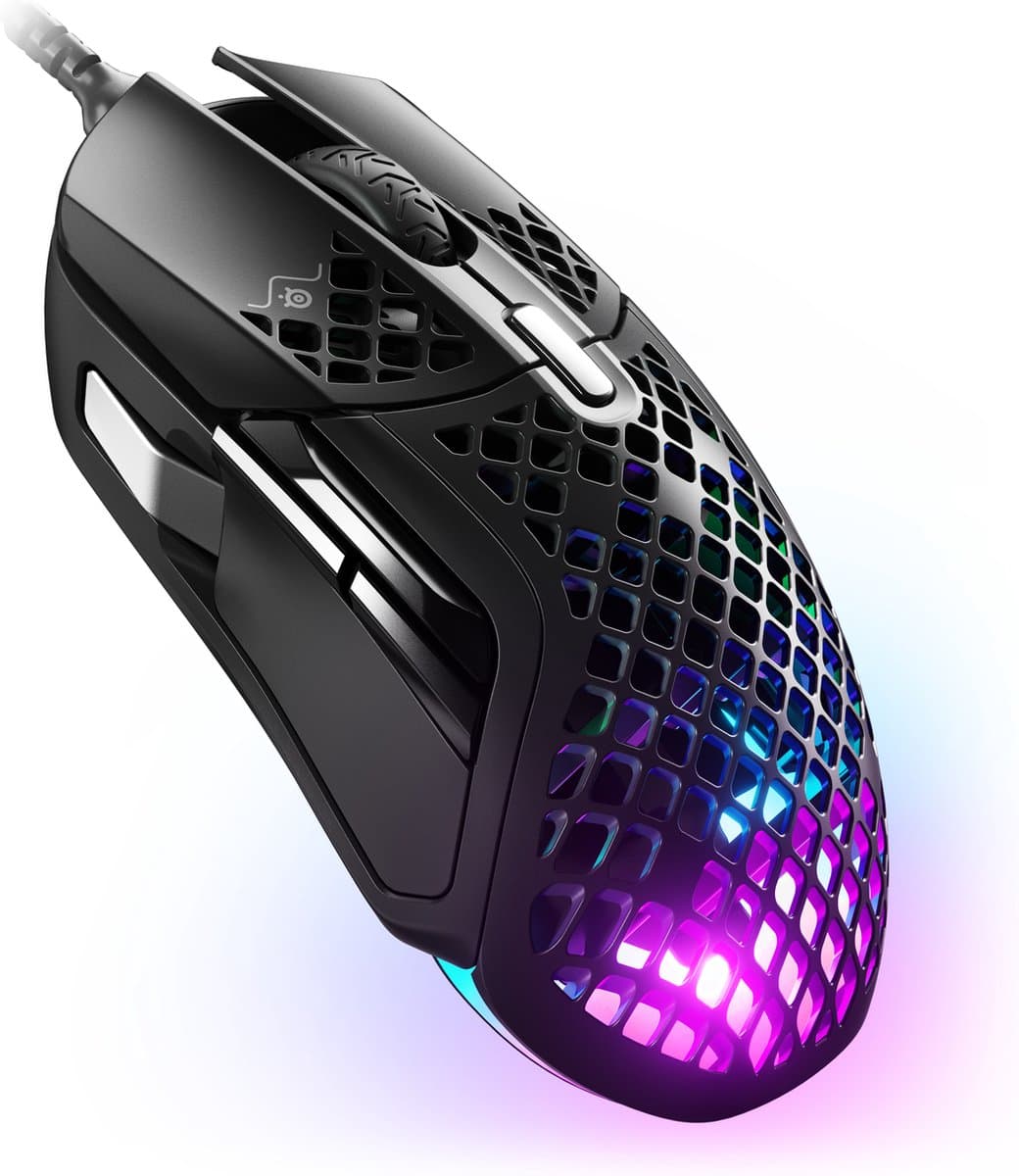 SteelSeries Aerox 5 - Bedrade Gaming Muis - 9 Programmeerbare Knoppen - Zwart