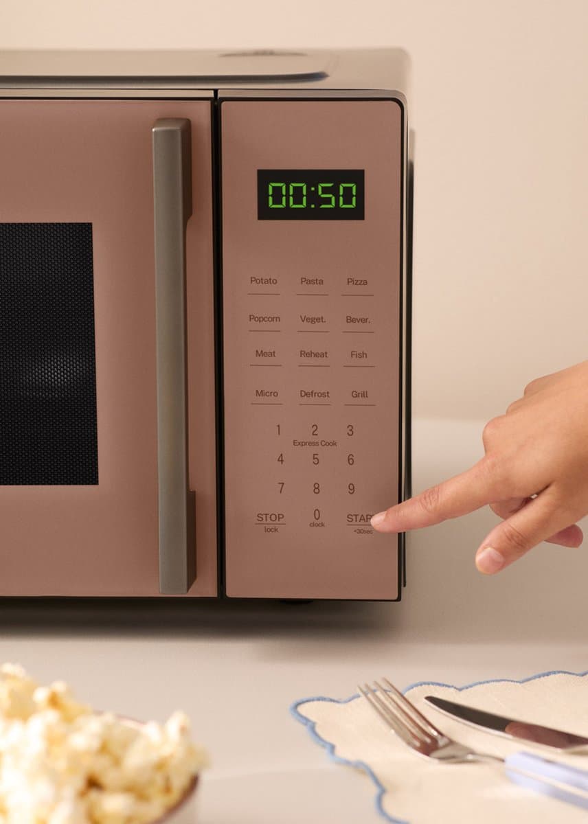 CREATE - Magnetron 23L met grill- en ovenfunctie 1000W - Mokka - MICROWAVE STUDIO thumbnail 5