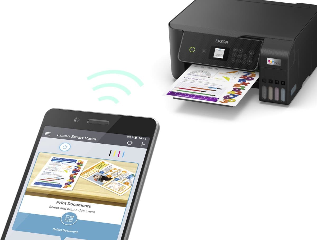 Epson EcoTank ET-2871 - All-in-One Inkttank Printer - Zwart thumbnail 4