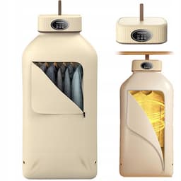 Productfoto van Condensdroger Wasdroger - Multifunctionele Droger - Opvouwbare Droogmachine - met UV Sterilisatie - 3 Timerstanden - 2 Snelheden - 45 dB Stil - Elektrisch Droogrek - Voor Thuis & Campers & Appartementen & Hotels