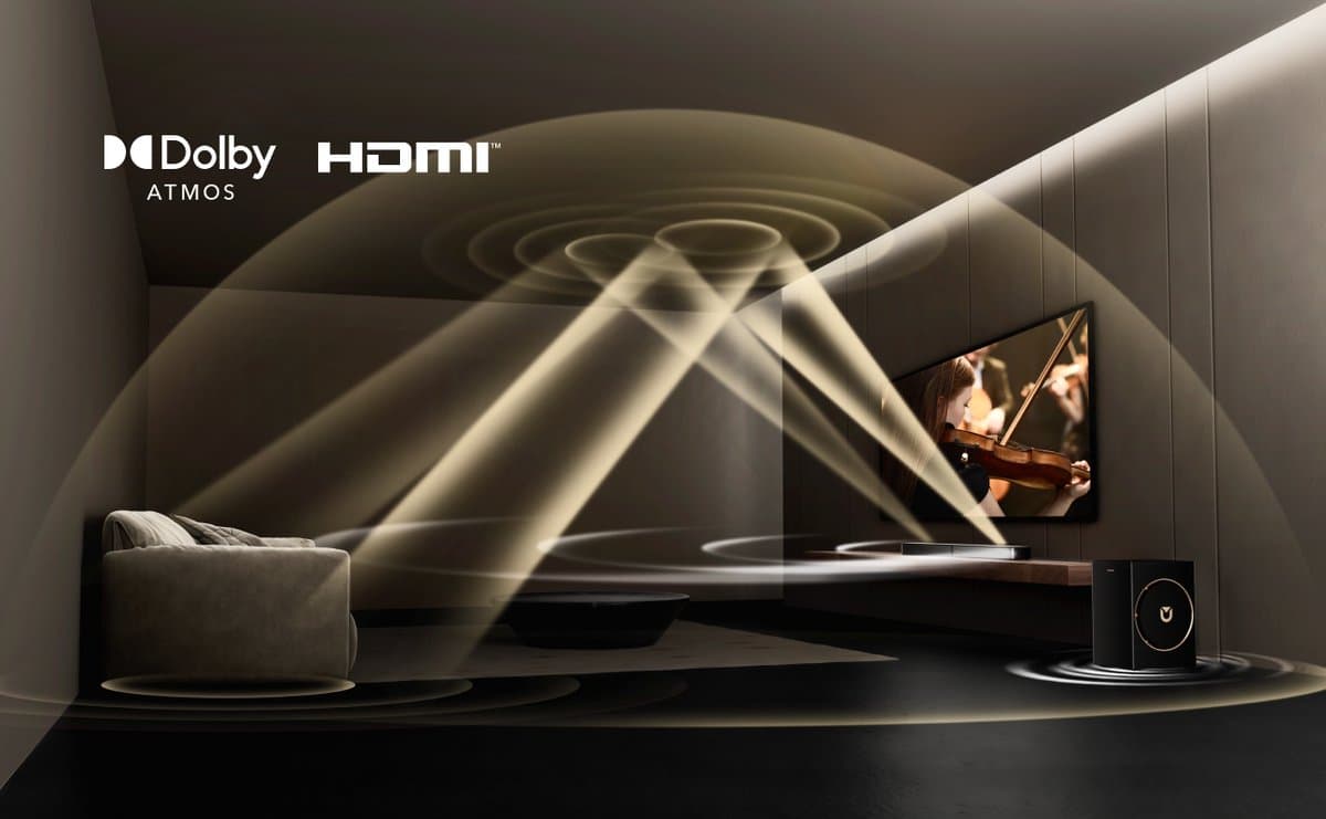 ULTIMEA Skywave F30 Boom - 3.1.2 Dolby Atmos Soundbar thumbnail 2