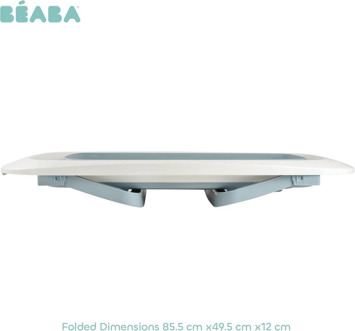 Opvouwbare Babybadkuip - Ultra Compact, Antislip Voeten, Gemakkelijk Opslag - 29L - Blauw thumbnail 7