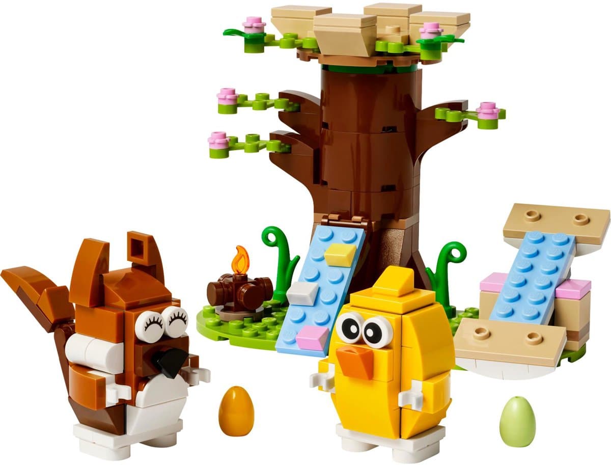 LEGO 40709 Dierenspeeltuin in de Lente: 92 stenen, vanaf 4 jaar thumbnail 7