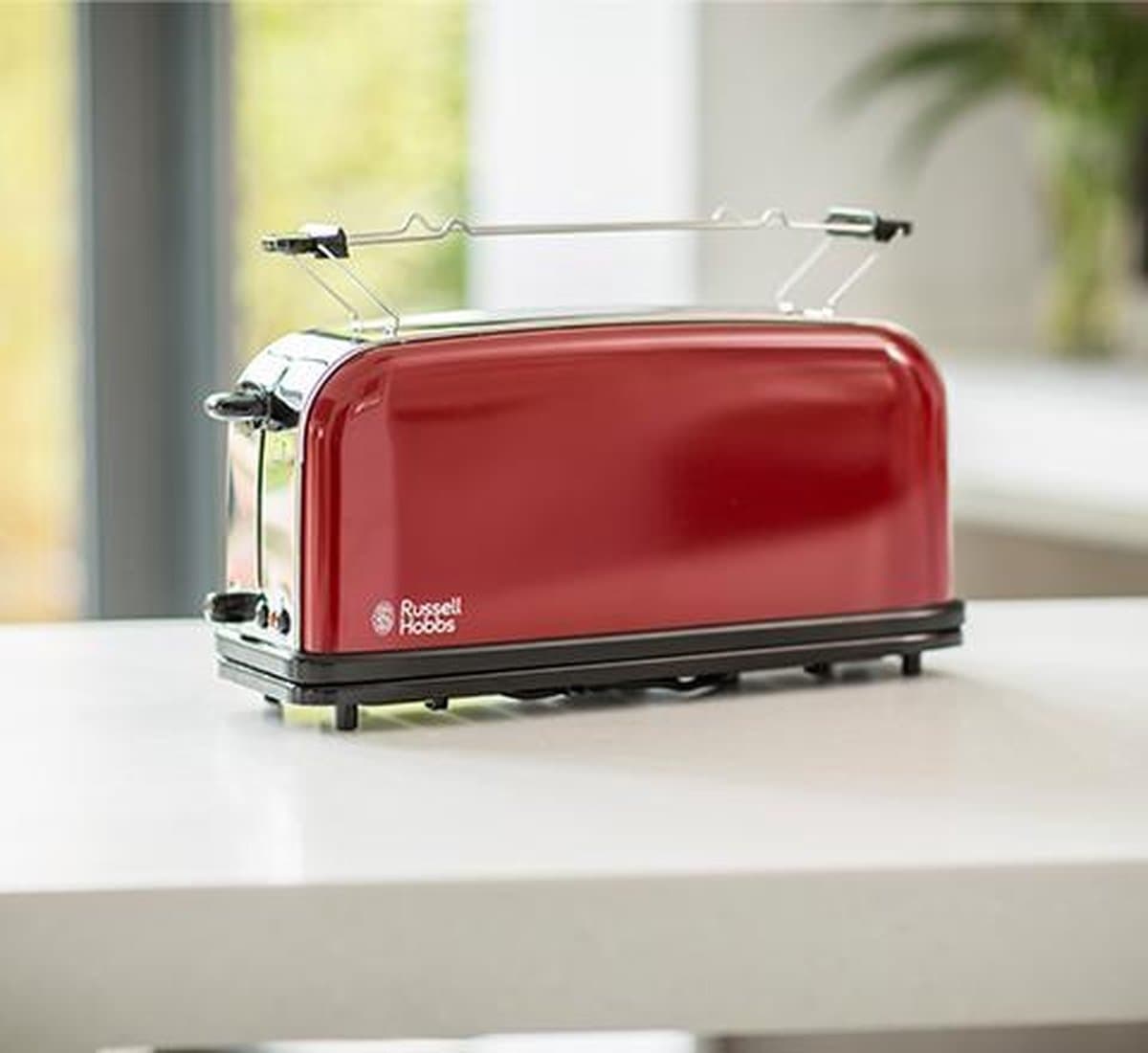 Russell Hobbs Colours Plus+ 21391-56 - Extra lange Broodrooster - Rood thumbnail 8