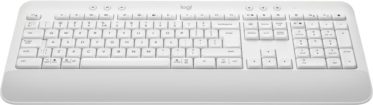 Logitech Signature K650 toetsenbord Bluetooth QWERTZ Tsjechisch Wit