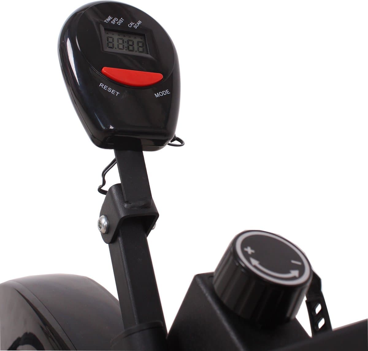AJ-Sports Desk Bike met Rugleuning - Stoelfiets - Hometrainer - Fitness Fiets - 8 Weerstandniveaus + LCD Scherm thumbnail 2