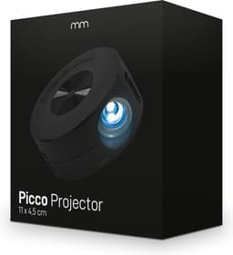 Productfoto van MikaMax Picco Projector - Mini LED Beamer 120"voor Smartphone met USB Power en Speaker