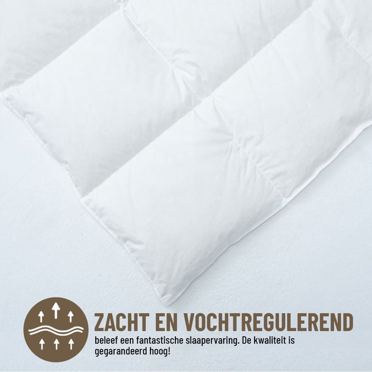BEFA NATUR Dekbed Winter eendendonsdekbed, 160x200 cm, van 90% eendendons en 10% veren, Gemaakt in Duitsland thumbnail 3