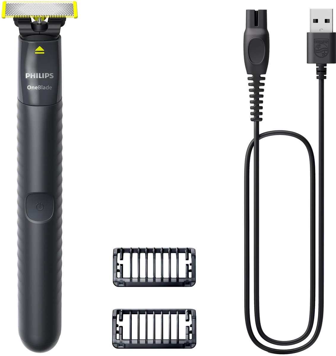 Philips OneBlade QP1424/10 Trimmer en Scheerapparaat - Wet & Dry - 2 Opzetkammen thumbnail 4