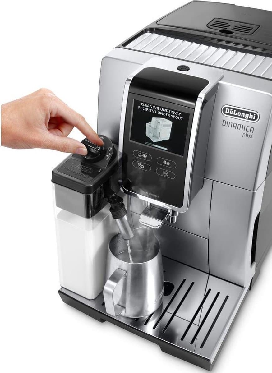 De'Longhi Dinamica Plus ECAM370.85.SB - Volautomatische Espressomachine - Zilver thumbnail 4
