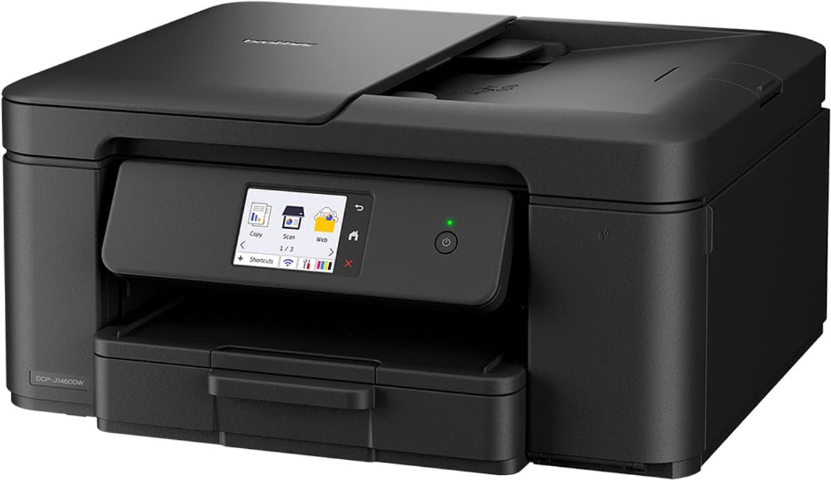 Brother DCP-J1460DW - Multifunctionele Inkjetprinter - A4 - 1200 x 6000 DPI - 16 ppm - Wifi - Zwart thumbnail 5