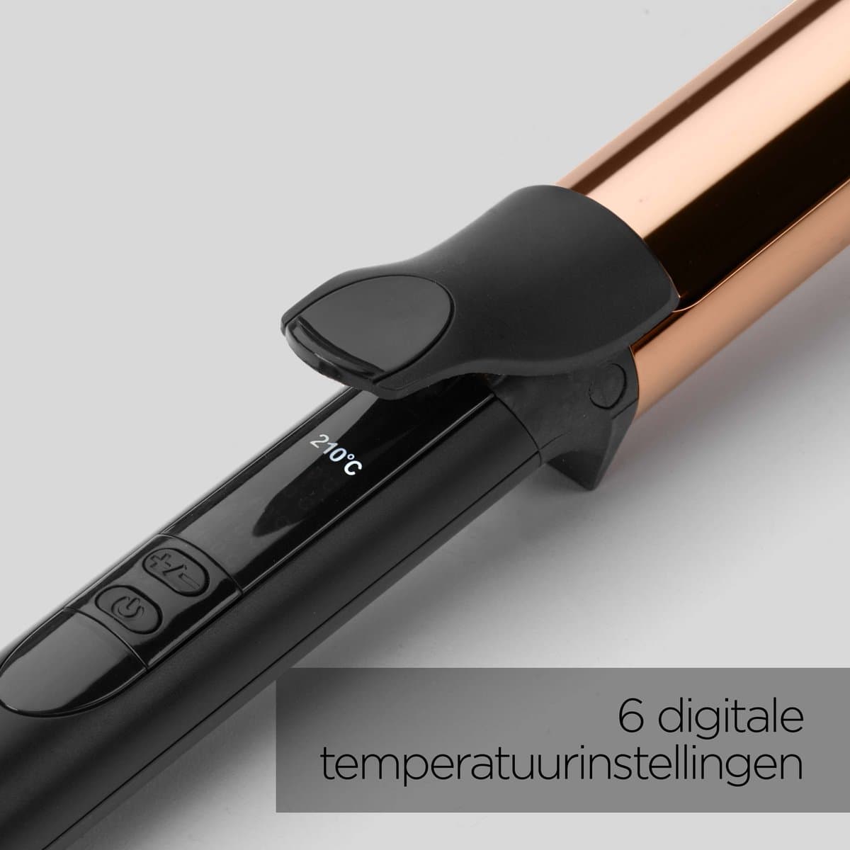 BaByliss Salon Brilliance Curls C459E Krultang - 32mm cilinder, Advanced Ceramics, 6 temperaturen, True Titanium thumbnail 3