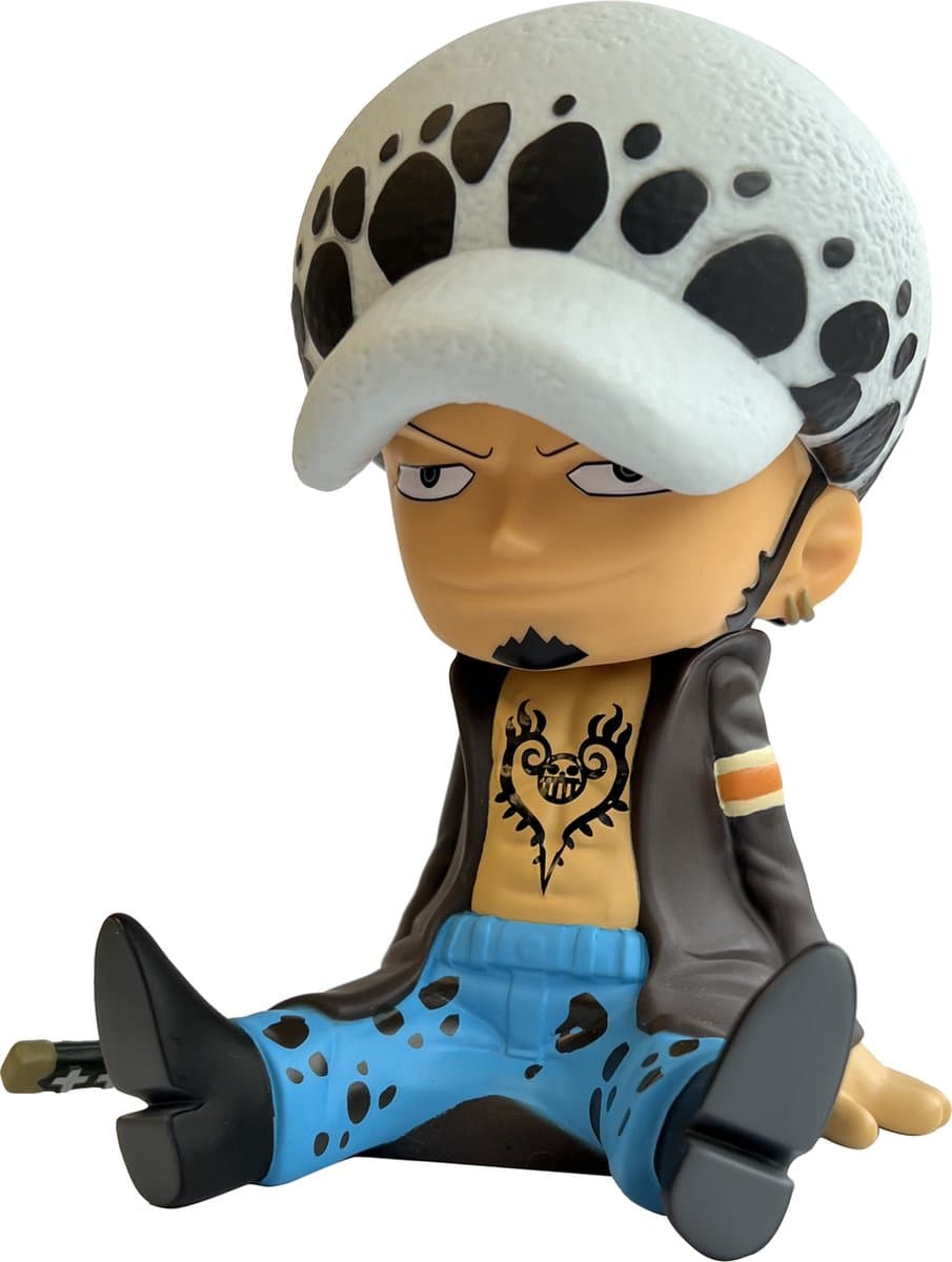 Plastoy One Piece Trafalgar Law spaarpot: Chibi design thumbnail 2