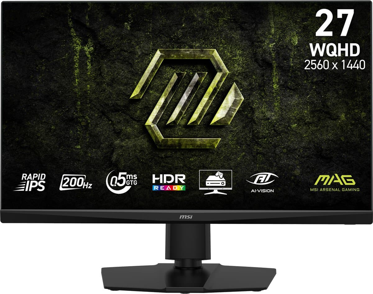 MSI MAG 272QPF E20 - QHD IPS Gaming Monitor - 200hz - E-sports - Verstelbaar - 27 inch