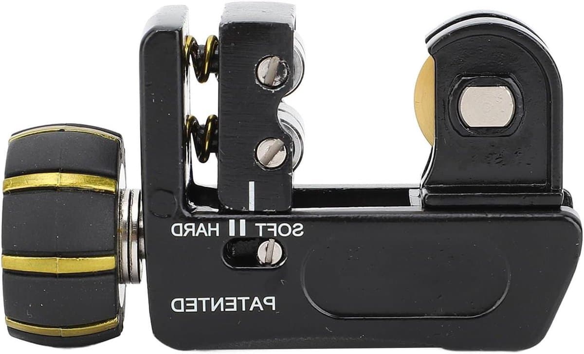 Buizensnijder - Pijpsnijder - Leidingen Snijden - Extra Lange Handgreep - 4-22 Mm - Zwart
