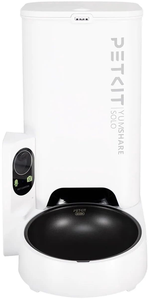 PETKIT - YumShare Solo met Camera - Automatische voerbak voor kat en hond - Wit - Droogvoer - 3 liter inhoud - App bediening thumbnail 3
